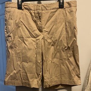 Talbots Women's Tan Bermudas